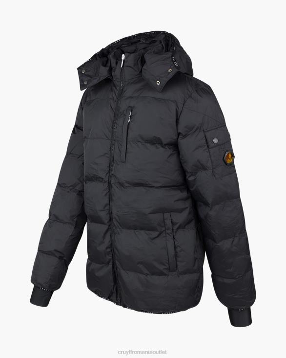 ro Cruyff jachetă matlasată galvez negru ZBZ0763 bărbați sacou