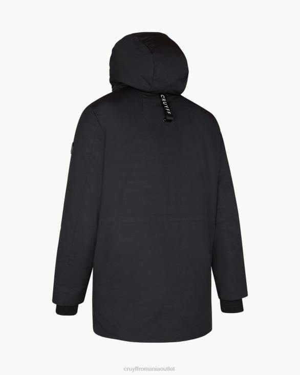 ro Cruyff jachetă parka romano negru ZBZ0833 bărbați sacou
