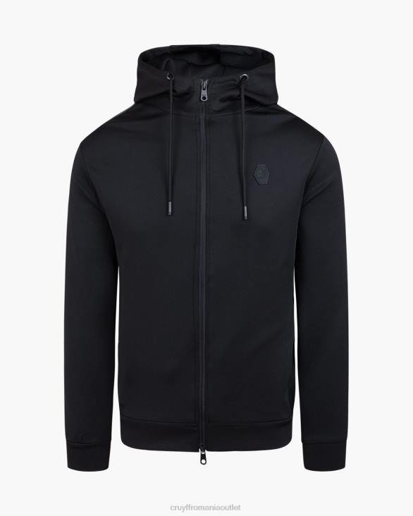 ro Cruyff joel scuba track top negru ZBZ0416 bărbați sacou