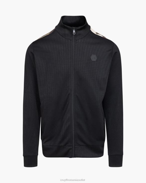 ro Cruyff montez track top negru ZBZ0523 bărbați sacou