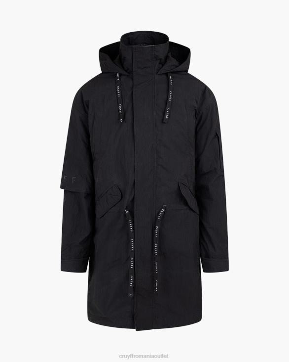 ro Cruyff naranco parka negru ZBZ0460 bărbați sacou