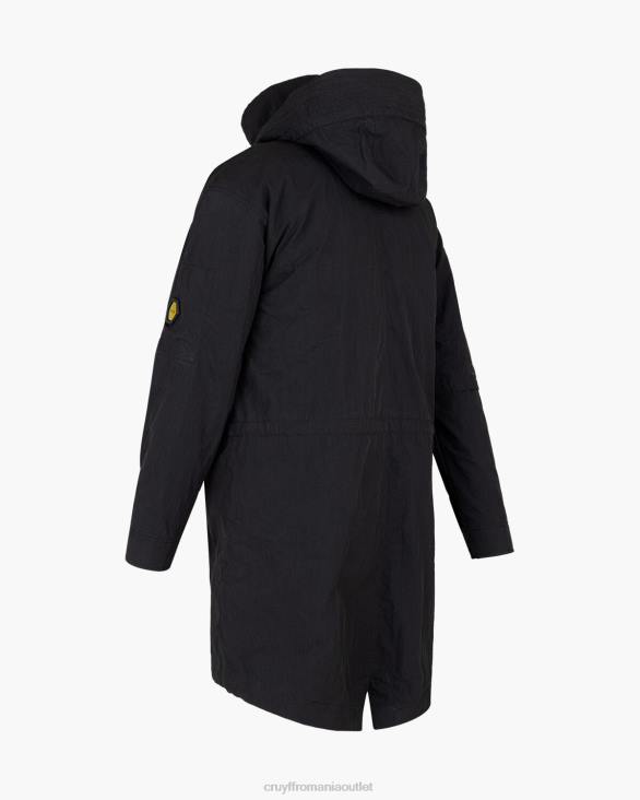 ro Cruyff naranco parka negru ZBZ0460 bărbați sacou