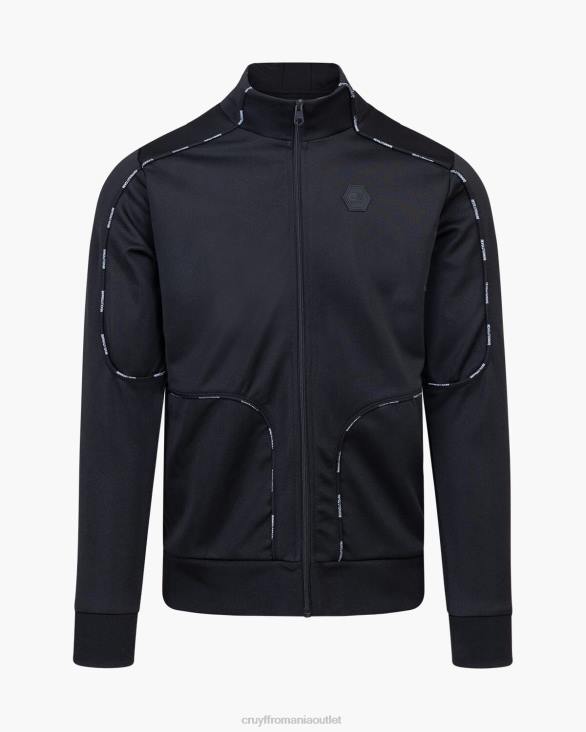 ro Cruyff revolution track top negru ZBZ0497 bărbați sacou