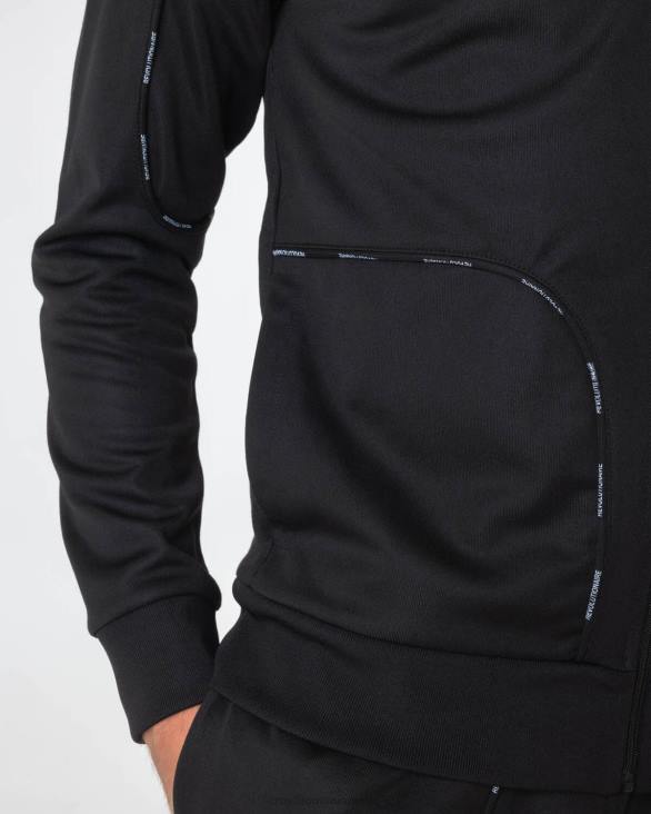 ro Cruyff revolution track top negru ZBZ0497 bărbați sacou