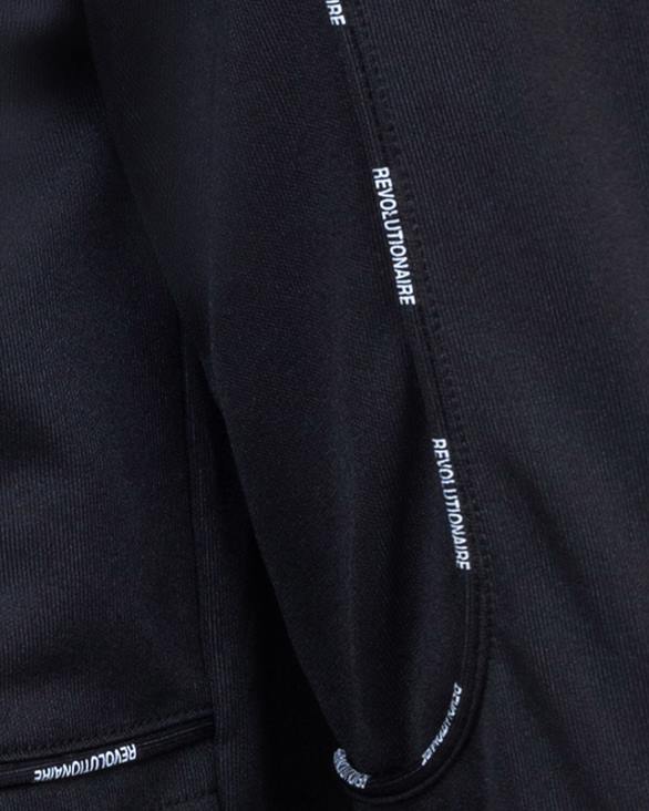 ro Cruyff revolution track top negru ZBZ0497 bărbați sacou