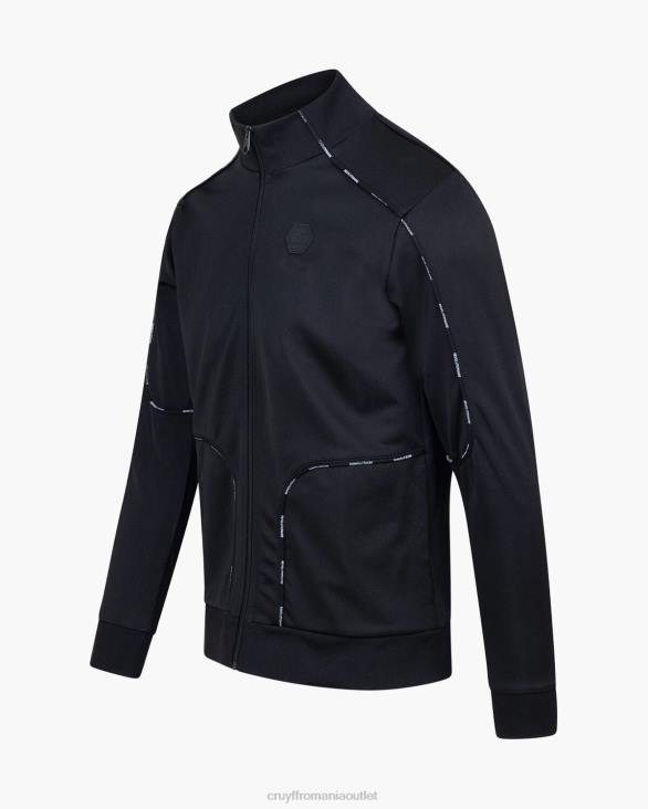 ro Cruyff revolution track top negru ZBZ0497 bărbați sacou