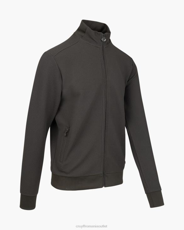 ro Cruyff santiago track top verde ZBZ0712 bărbați sacou