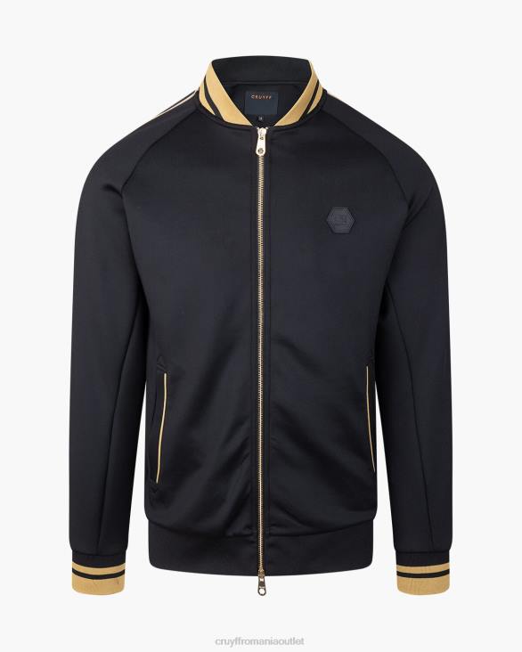 ro Cruyff santino scuba top negru ZBZ0554 bărbați sacou