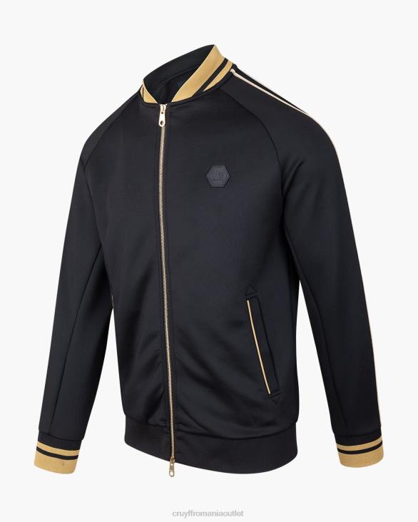 ro Cruyff santino scuba top negru ZBZ0554 bărbați sacou