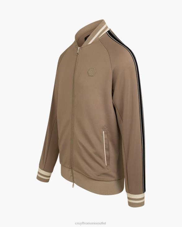 ro Cruyff santino scuba track top sabbia scuro ZBZ0481 bărbați sacou