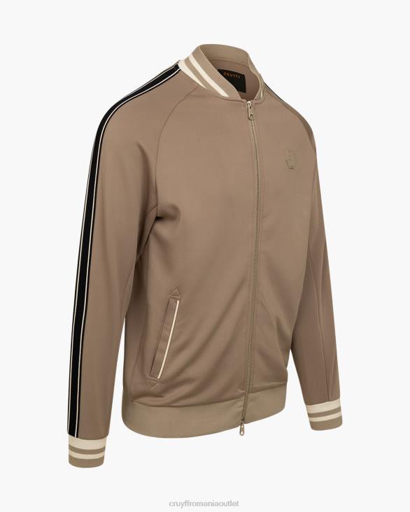 ro Cruyff santino scuba track top sabbia scuro ZBZ0481 bărbați sacou