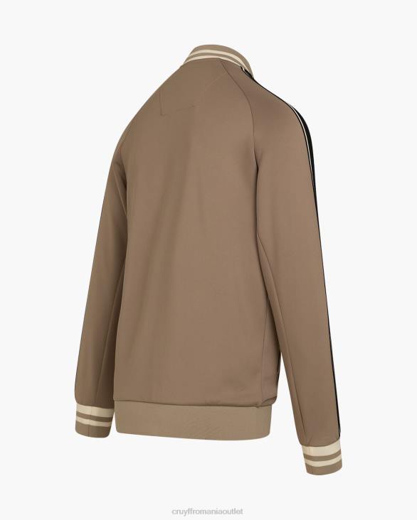 ro Cruyff santino scuba track top sabbia scuro ZBZ0481 bărbați sacou