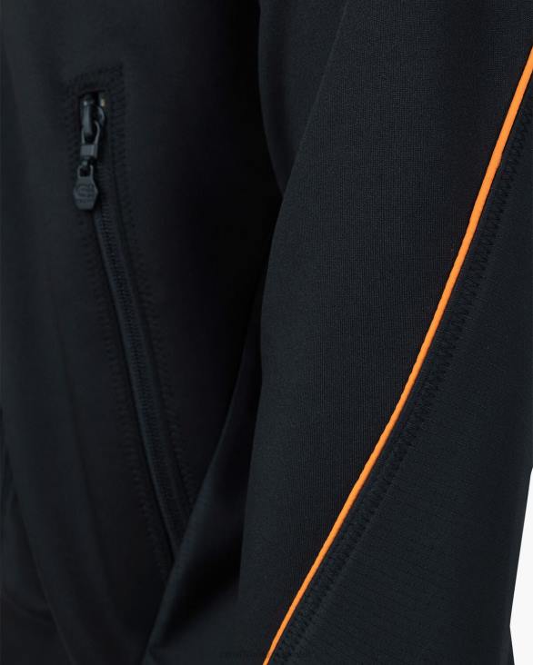 ro Cruyff saul track top negru ZBZ0732 bărbați sacou