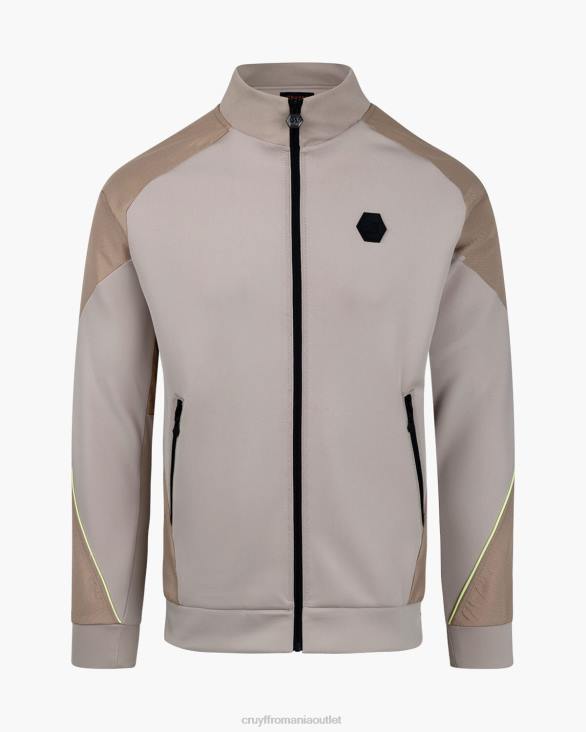 ro Cruyff saul track top nisip/galben ZBZ0731 bărbați sacou