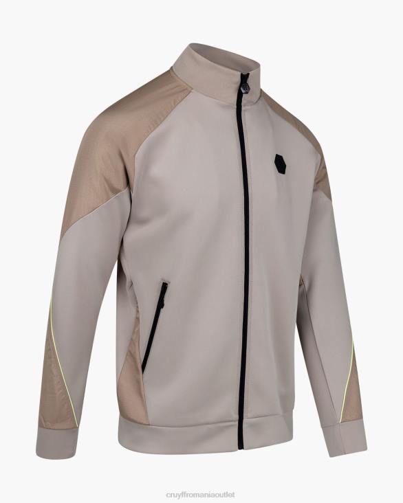 ro Cruyff saul track top nisip/galben ZBZ0731 bărbați sacou