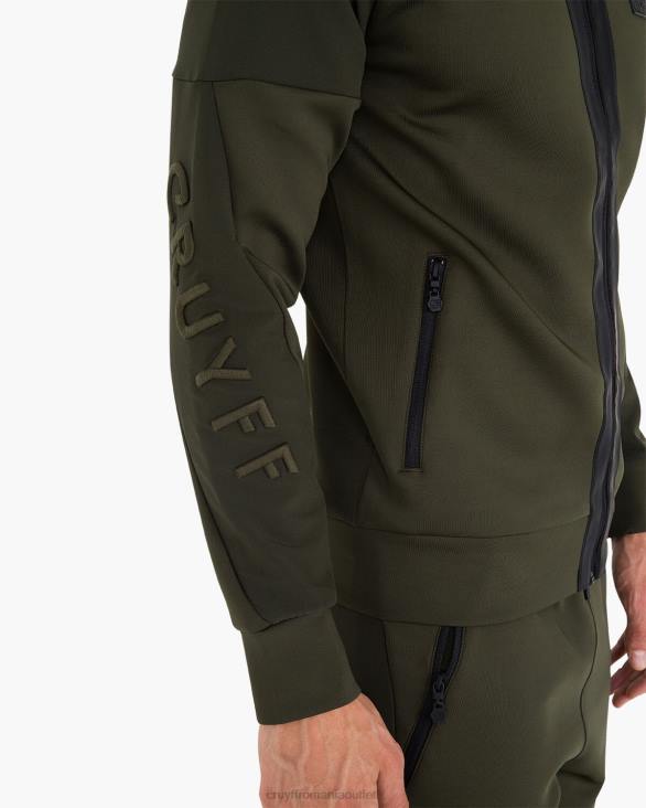 ro Cruyff top de scuba morera verde ZBZ0781 bărbați sacou