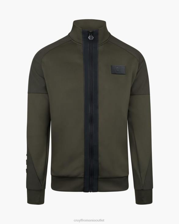 ro Cruyff top de scuba morera verde ZBZ0781 bărbați sacou