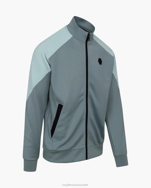 ro Cruyff zayne scuba track top albastru plumb ZBZ0170 bărbați sacou