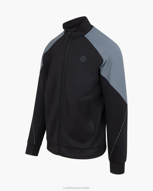 ro Cruyff zayne scuba track top negru ZBZ0169 bărbați sacou