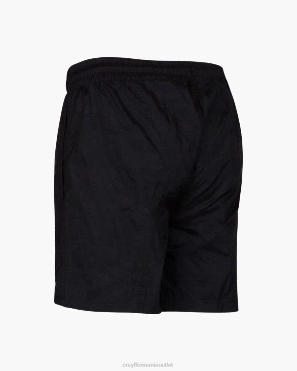 ro Cruyff Short de baie ramir-95% poliester 5% elastan negru ZBZ0896 bărbați pantaloni scurti