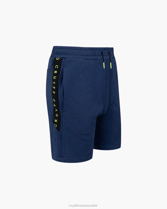 ro Cruyff booster scurt bleumarin/galben ZBZ01190 bărbați pantaloni scurti