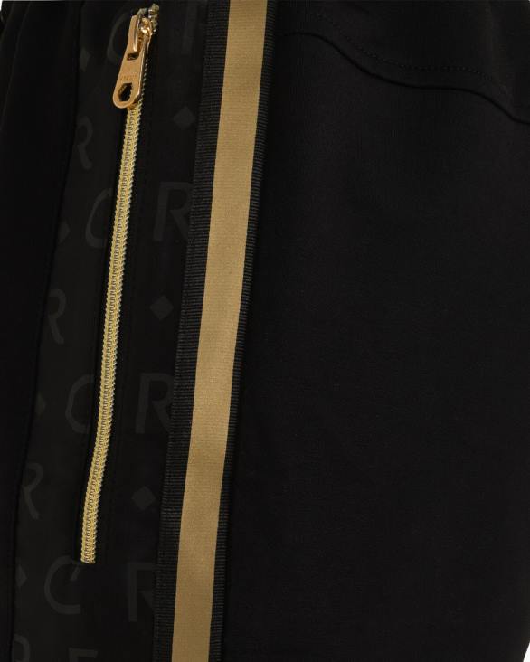 ro Cruyff jake scurt negru/auriu ZBZ018 bărbați pantaloni scurti