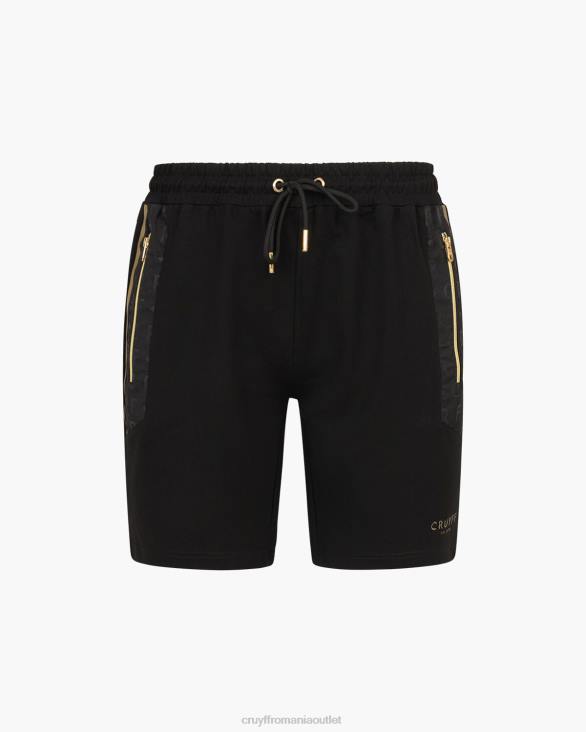 ro Cruyff jake scurt negru/auriu ZBZ018 bărbați pantaloni scurti