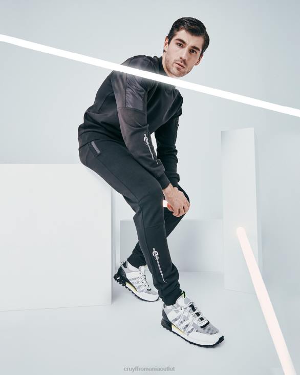 ro Cruyff aiden cargo negru ZBZ086 bărbați pantaloni