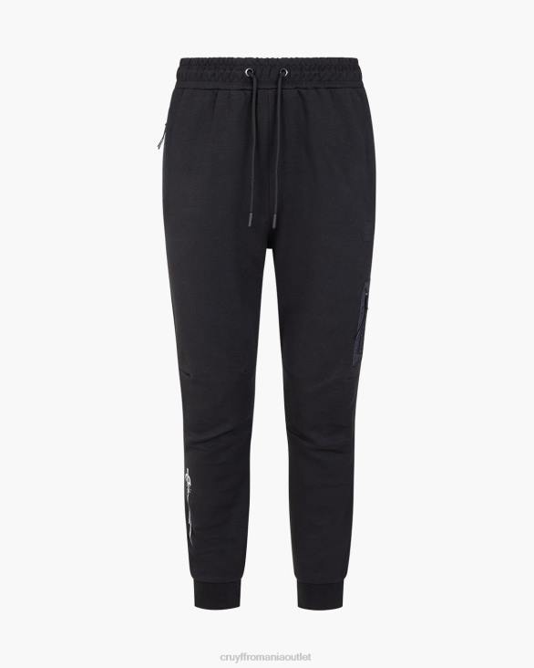 ro Cruyff aiden cargo negru ZBZ086 bărbați pantaloni