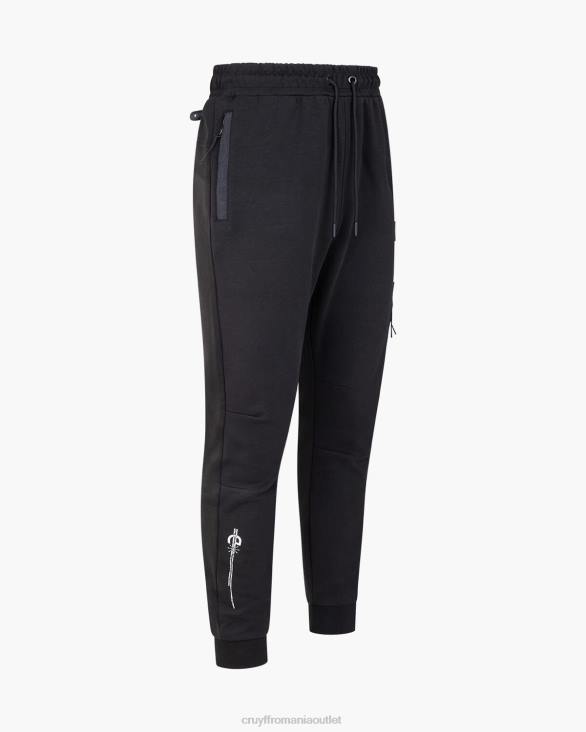 ro Cruyff aiden cargo negru ZBZ086 bărbați pantaloni