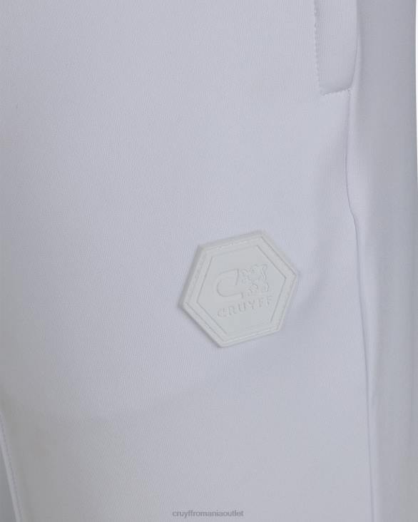 ro Cruyff axel scuba jogger alb ZBZ070 bărbați pantaloni