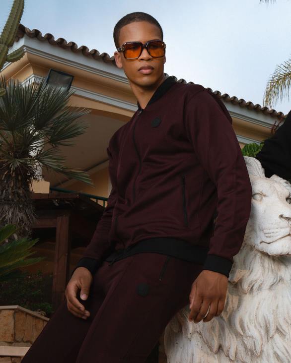 ro Cruyff pantalon culebra negru/maro ZBZ0386 bărbați pantaloni