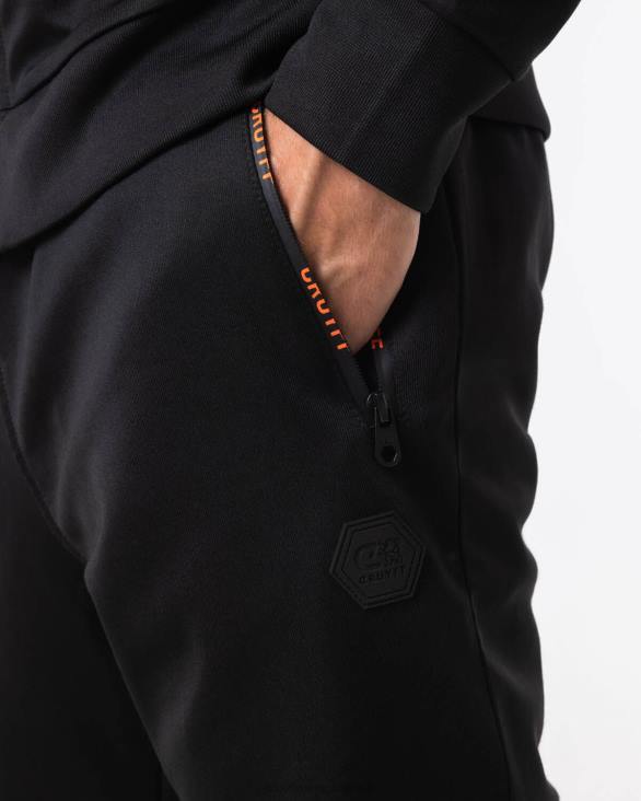 ro Cruyff pantalon de sport Rafael negru ZBZ0408 bărbați pantaloni