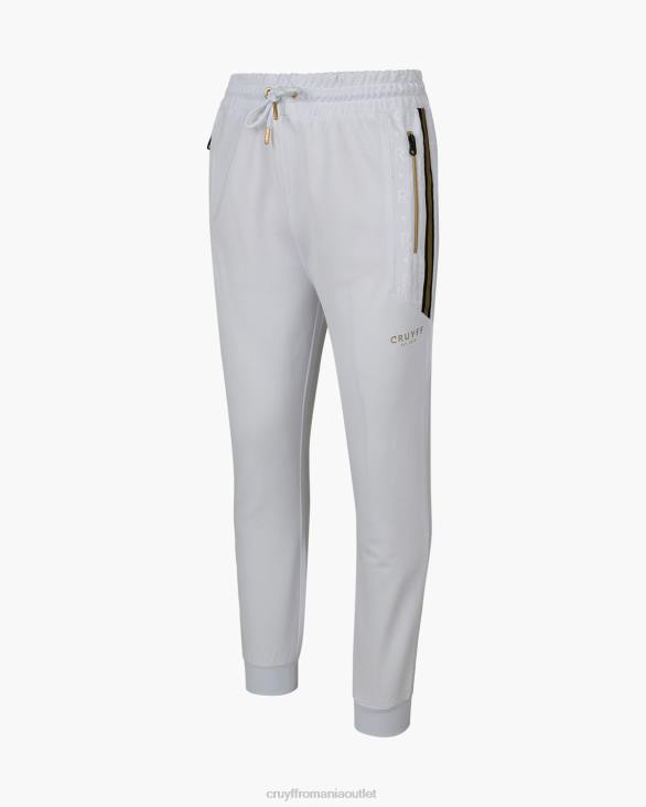 ro Cruyff pantaloni de sport gregory aur alb ZBZ023 bărbați pantaloni