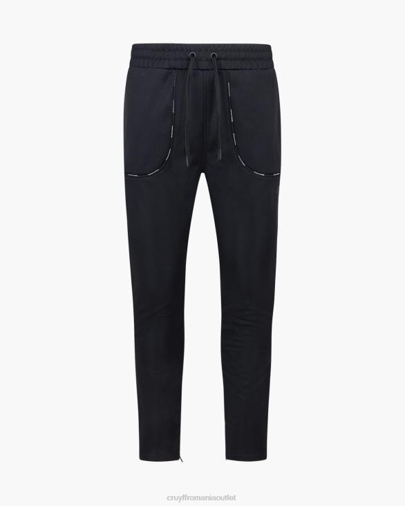 ro Cruyff pantaloni de sport revolucion negru ZBZ0456 bărbați pantaloni