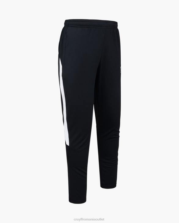 ro Cruyff pantaloni tech turn alb negru ZBZ0635 bărbați pantaloni