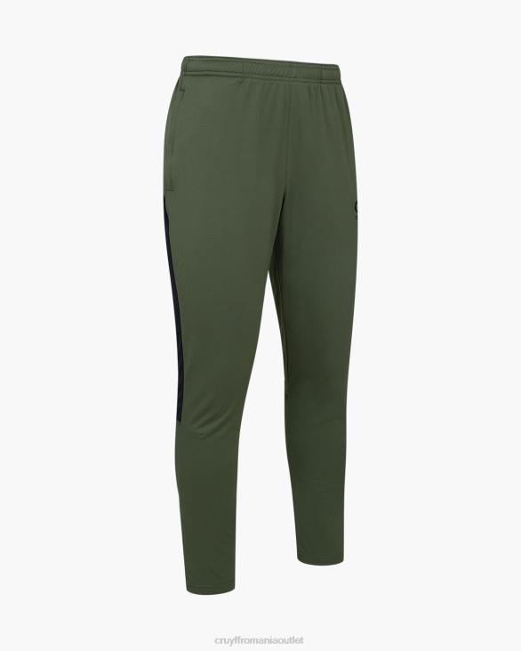 ro Cruyff pantaloni tech turn verde/negru ZBZ0636 bărbați pantaloni