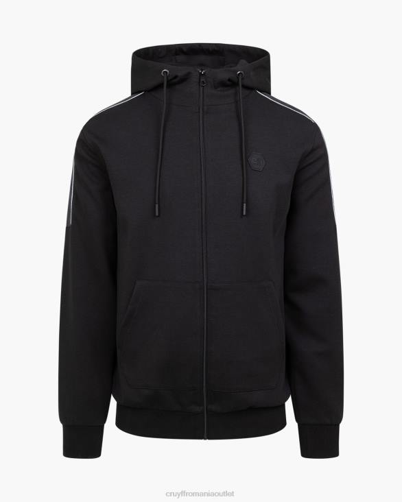 ro Cruyff aiden track top negru ZBZ0225 bărbați hanorac cu gluga