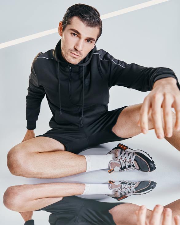 ro Cruyff aiden track top negru ZBZ0225 bărbați hanorac cu gluga