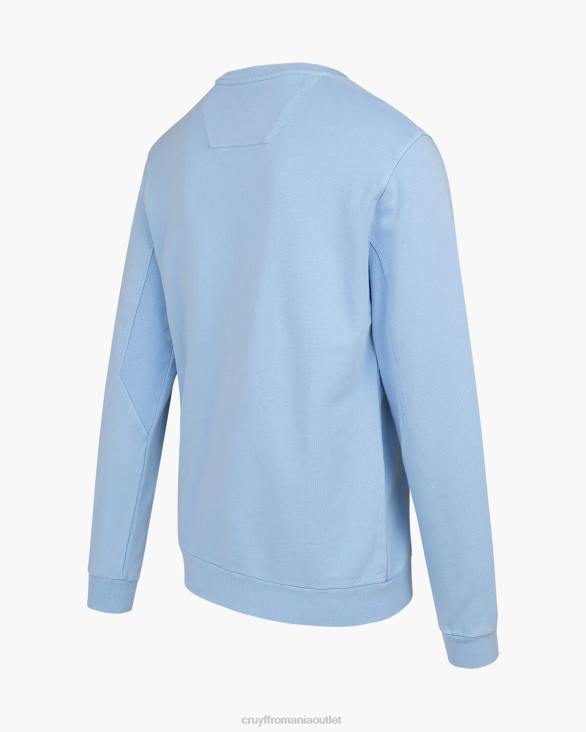 ro Cruyff eduardo crewneck albastru ZBZ0660 bărbați pulover