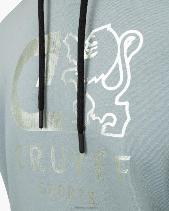 ro Cruyff face hanoracul albastru ZBZ0139 bărbați hanorac cu gluga