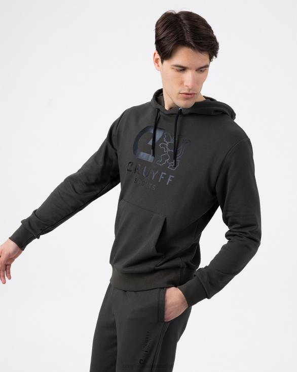 ro Cruyff face hanoracul verde armată ZBZ0140 bărbați hanorac cu gluga