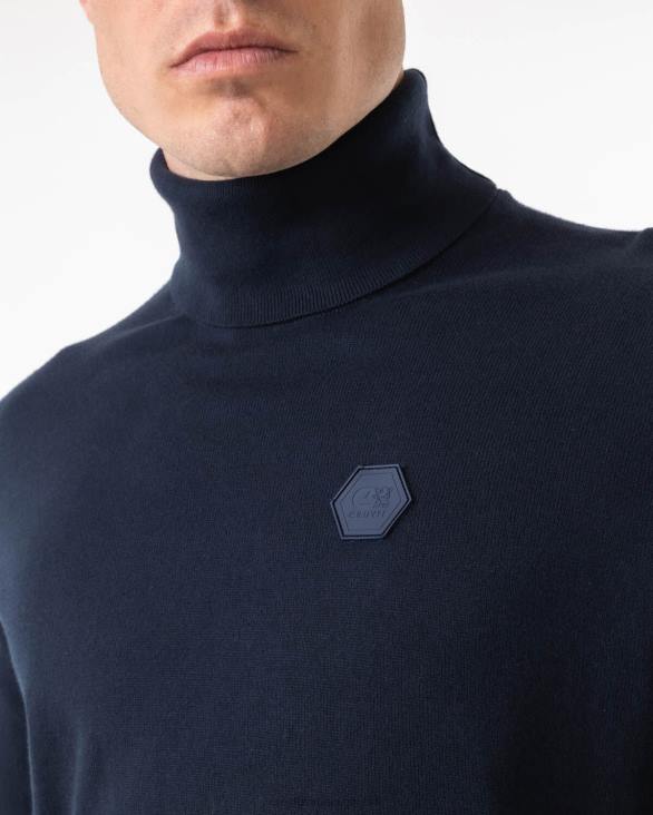 ro Cruyff gât țestoasă basco marina ZBZ0352 bărbați pulover