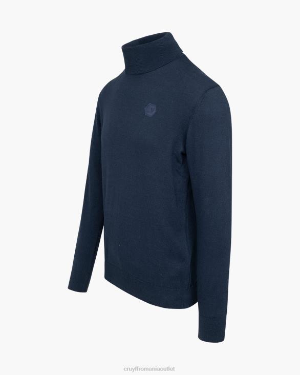 ro Cruyff gât țestoasă basco marina ZBZ0352 bărbați pulover