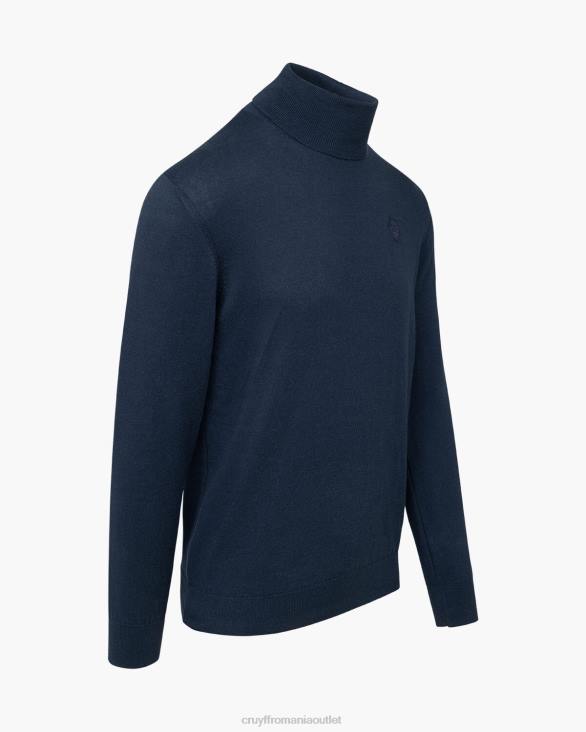 ro Cruyff gât țestoasă basco marina ZBZ0352 bărbați pulover