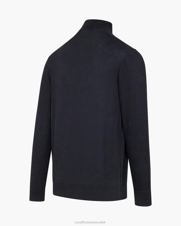 ro Cruyff gât țestoasă basco negru ZBZ0353 bărbați pulover