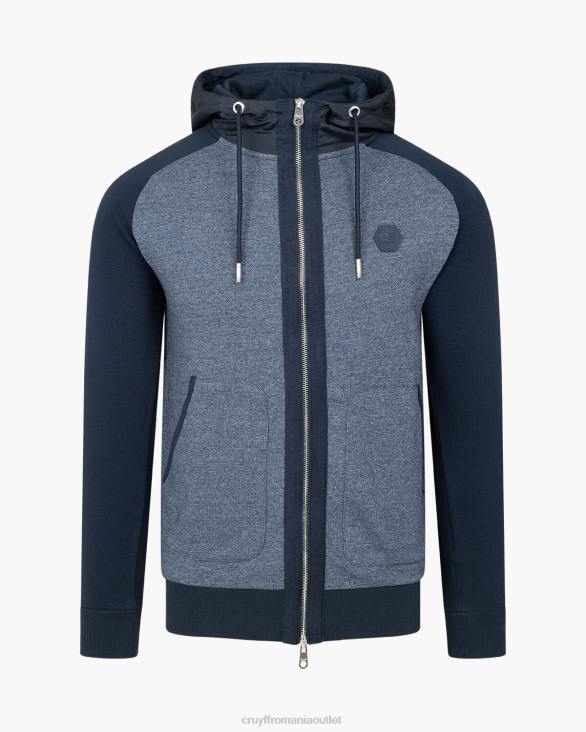 ro Cruyff galanzo fz track top marina ZBZ0401 bărbați hanorac cu gluga