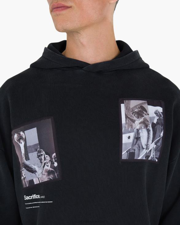 ro Cruyff gluga victoria negru ZBZ0775 bărbați hanorac cu gluga