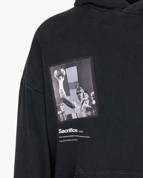 ro Cruyff gluga victoria negru ZBZ0775 bărbați hanorac cu gluga