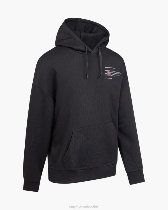 ro Cruyff hanorac angeles negru ZBZ0558 bărbați hanorac cu gluga